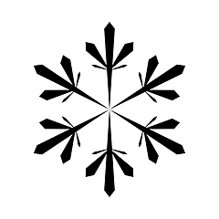 Image showing Snowflake Icon