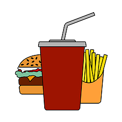 Image showing Fast Food Icon