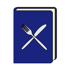 Image showing Menu Book Icon