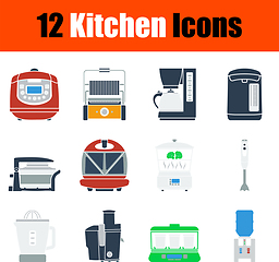 Image showing Kitchen Icon Set