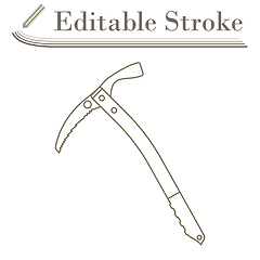 Image showing Ice Axe Icon