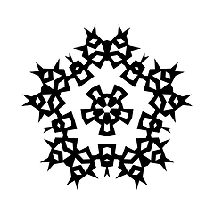 Image showing Snowflake Icon