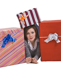 Image showing The joy of gifts