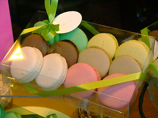 Image showing Assorted macaroons
