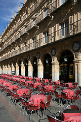 Image showing Old town restaurant