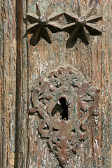 Image showing Old keyhole