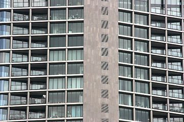 Image showing Skyscraper wall
