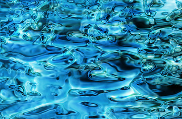 Image showing abstract blue background