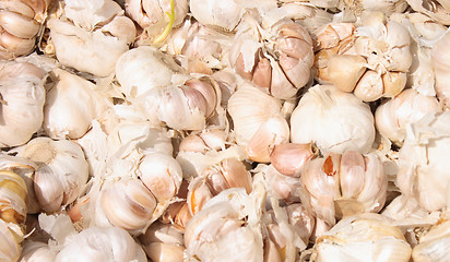 Image showing garlic background