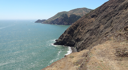 Image showing coastal scenery near San Francisco