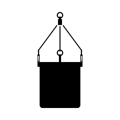 Image showing Alpinist Bucket Icon