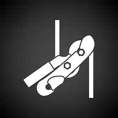 Image showing Alpinist Rope Ascender Icon