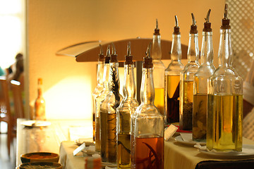 Image showing gourmet oils
