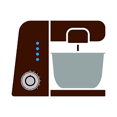 Image showing Kitchen Food Processor Icon