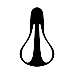 Image showing Bike Seat Icon Top View