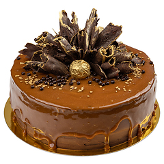 Image showing Sacher torte cake