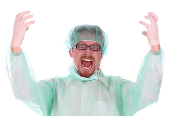 Image showing mad surgeon 