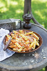 Image showing Pasta bolognese