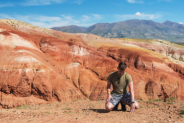 Image showing Valley of Mars landscapes