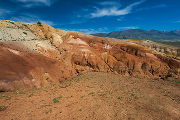 Image showing Valley of Mars landscapes