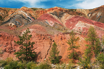 Image showing Valley of Mars landscapes