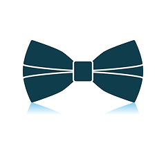 Image showing Business Butterfly Tie Icon