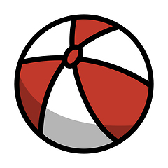 Image showing Baby Rubber Ball Icon