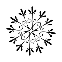 Image showing Snowflake Icon