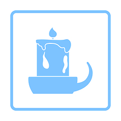 Image showing Candle In Candlestick Icon