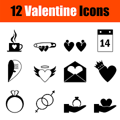 Image showing Valentine Icon Set