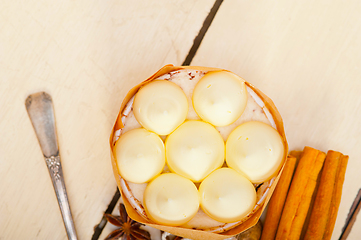 Image showing vanilla and spice cream cake dessert