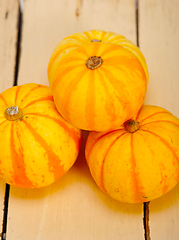 Image showing fresh yellow pumpkin