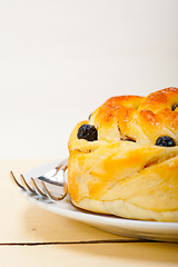 Image showing blueberry bread cake dessert