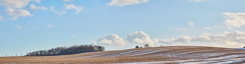 Image showing Denmark nature, countryside and environment. Nature in the Kingdom of Denmark.