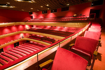 Image showing interior famous national theater nicaragua national theater rube