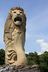 Image showing Merlion - Isle Sentosa, Singapore