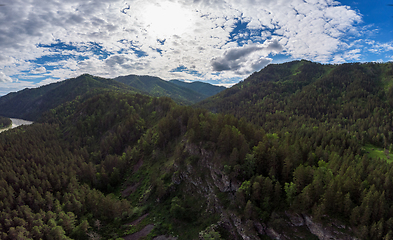 Image showing Beauty day in the mountains