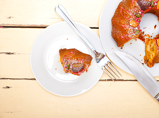 Image showing chestnut cake bread dessert