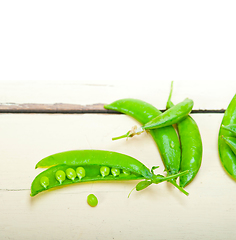 Image showing hearthy fresh green peas