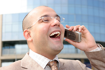 Image showing A businessman