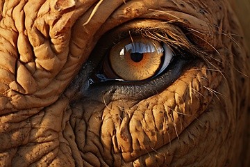 Image showing Eye of animal