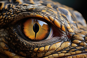 Image showing Eye of animal