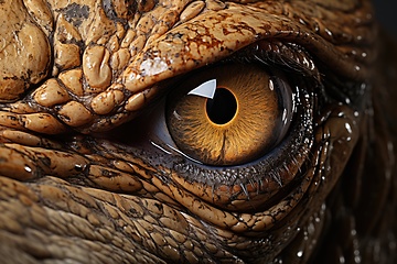 Image showing Eye of animal