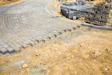 Image showing construction of a new road