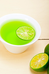 Image showing green lime lemonade