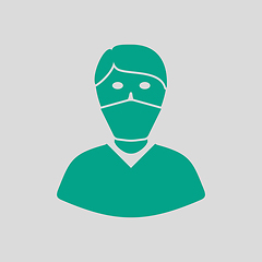 Image showing Medical Face Mask Icon