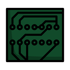 Image showing Circuit Board Icon