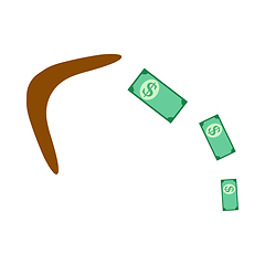 Image showing Cashback Boomerang Icon