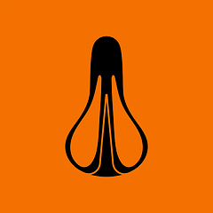 Image showing Bike Seat Icon Top View