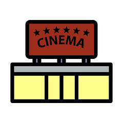 Image showing Cinema Entrance Icon